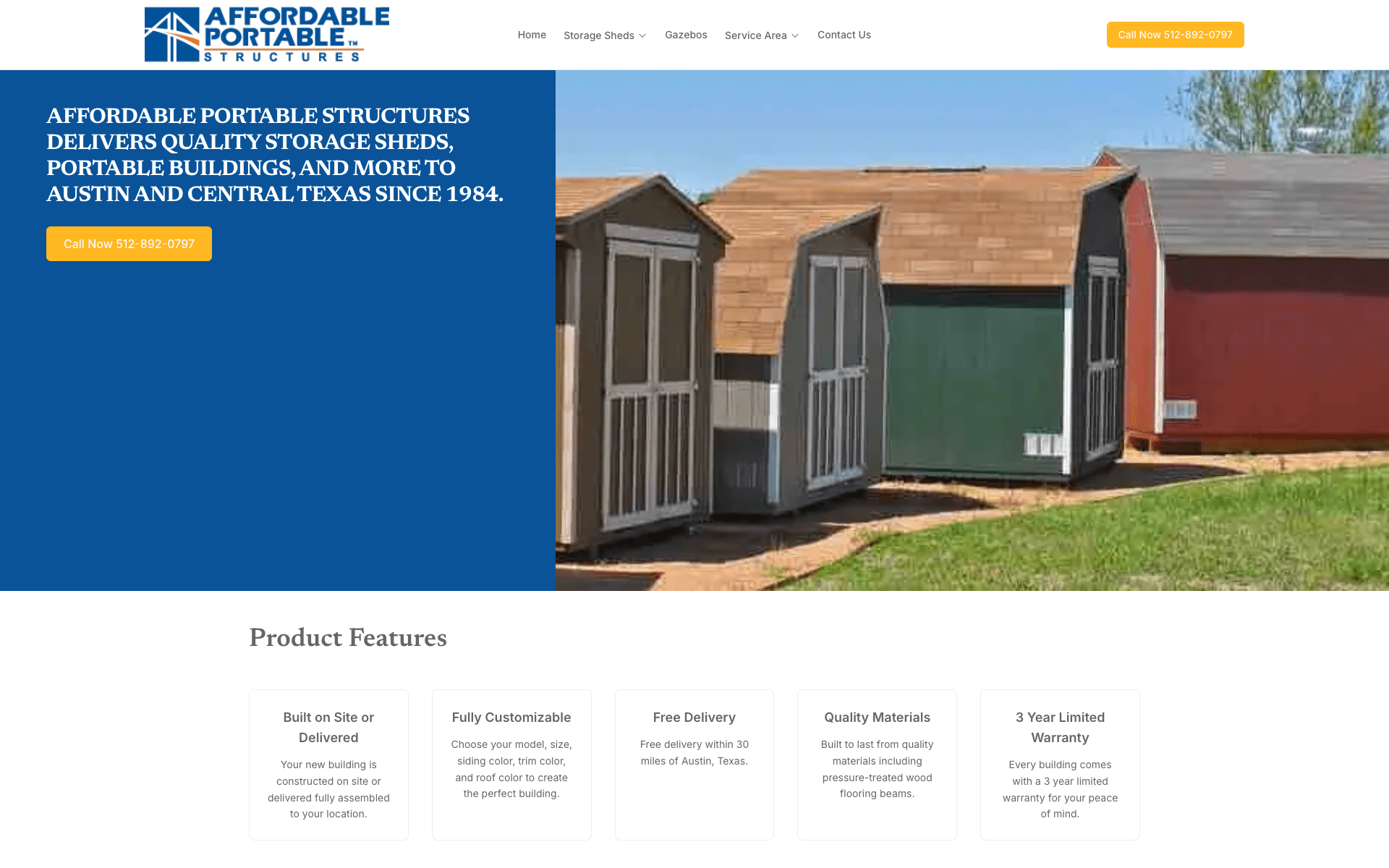 Affordable Portable website